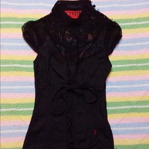 tripp nyc lace-up corset